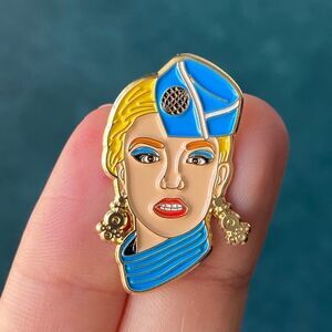 Britney Womanizer Enamel Pin/ Brooch Lapel